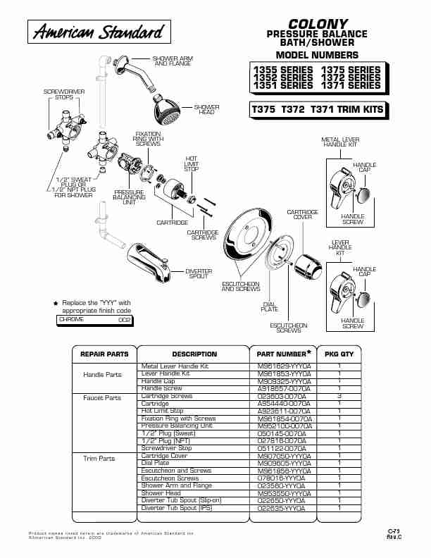 American Standard Outdoor Shower 1351 SERIES-page_pdf